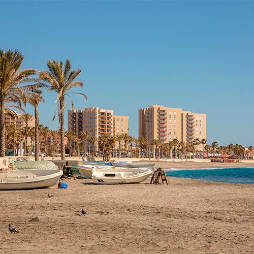 Playa del Palmeral, Ameria